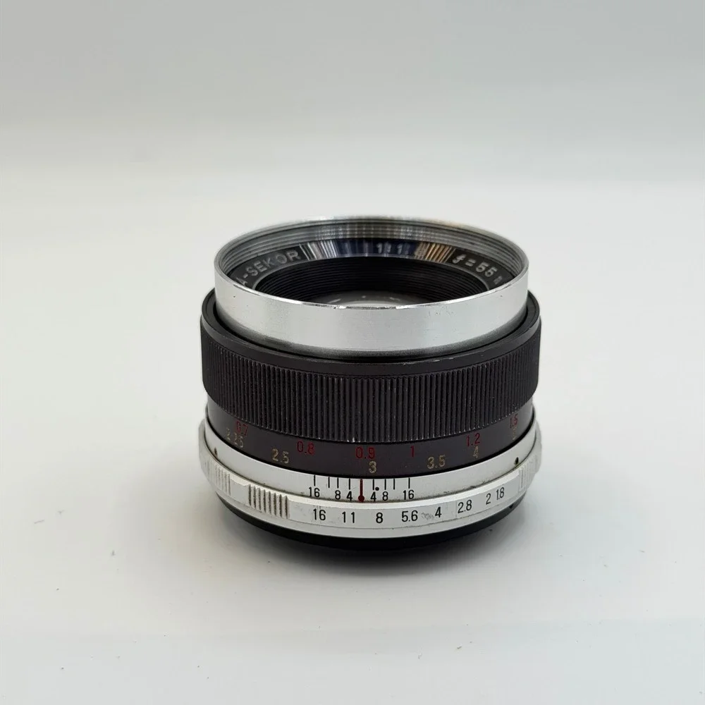 Mamiya-Sekor 55mm f1.8 Auto Lens M42 Screw Mount Vintage Prime Japan No. 54210
